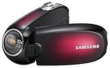 Samsung - C20 - Caméscope à mémoire Flash -Port SD  - Zoom Optique 10x - 8 Mpix - Rouge vibrato