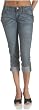 Seven7 Jeans Junior's Denim Cuffed Crop "S" Pocket Pant