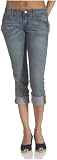 Seven7 Jeans Junior's Denim Cuffed Crop S Pocket Pant