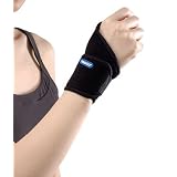 Yasco Breathable Neoprene Wrist Wrap, One size, Black