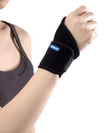 Yasco Breathable Neoprene Wrist Wrap, One size, Black