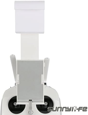 SunnyLIFE Genuine Extended Mount for DJI Phantom 3 Phantom 4 / Advaneced Inspire 1 Mobile Device Holder to Clip(White)