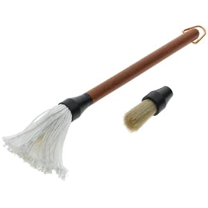 Outset QB67 Rosewood Basting Brush and Sop Mop Set