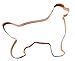Golden Retriever Cookie Cutter 4.75 Inch Handcrafted in USA by The Fussy Pup