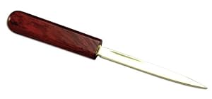 Rosewood & Leather Letter Opener