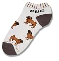 Pair of Pug Short Socks - Great Gift for Dog Lover