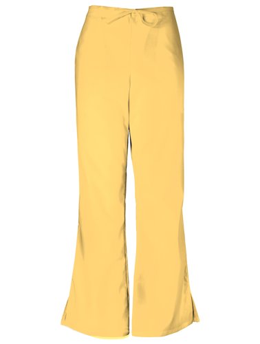 WorkWear 4101 Women's Low Rise Flare Scrub Pant Dandelion Large