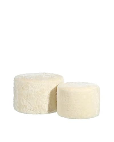 Especial Asientos Set Pouf 2 Pz.