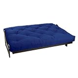 12" Futon Mattress Color: Blue, Size: Full