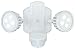 Vaxcel T0068 Lambda - Ten Light Outdoor Wall Mount, White Finish with Clear Glass