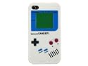 iPhone4 / 4S 用 ソフトシリコンケース GAMEBOY (ホワイト)