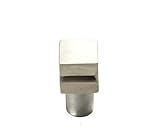 Carpe Diem Hardware 942-11 Feng Shui Square small Knob, Satin by Carpe Diem Hardware