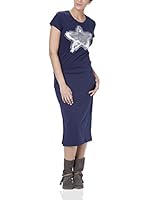 TANTRA Vestido Largo (Azul Oscuro)