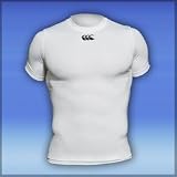 Canterburys Funktionswäsche Baselayer Cold kurzarm (wärmend) in schwarz oder weiss, Groessen: S - XXL