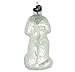 Old World Christmas Bichon Frise Glass Blown Ornament for Christmas Tree