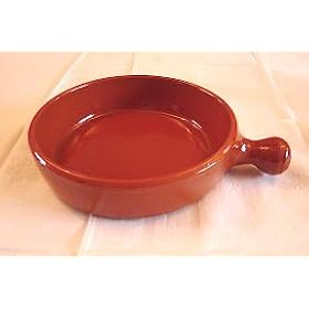 25cm Terracotta Frying Pan