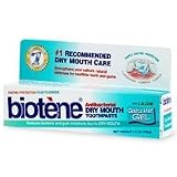 Biotene Antibacterial Dry Mouth Toothpaste with Calcium, Gentle Mint Gel - 4.5 oz