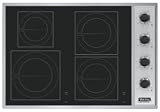 VICU206SB Viking 30 Professional Series All-Induction Cooktop - Black Glass with Stainless Steel Trim