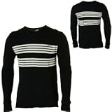 Volcom Black Stripe Thermal T-Shirt - Long-Sleeve - Men's