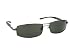 Monel is a nickel-copper extraction characterized by an excellent elasticity & a high level of resistance to corrosion & extreme temperatures. The frames have spring hinges for a comfortable fit & RXable.All Ground & Polish Optical Glass Polarized lens are the best available optics on the market that is scratch-resistant and durable. They are optically correct & distortion free. Great for all purpose sunglass wear.Polarized lenses fight glare by minimizing the passage of undesirable light through to the eye. It works as a Venetian blind made of iodine crystals in parallel rows that permit only light directly reflected from a surface to pass through, blocking all the array of light waves reflecting from reflective surfaces (such as water, snow, & the road). This lens provides sharper vision, more vivid color reproduction, & improved depth perception. Virtually 100 percent of UVA & UVB rays are blocked.Lens: 73mm.