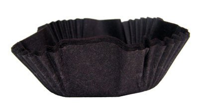 Brown Square Cupcake Baking Cup Liners 90-100 Count by GSA