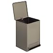 Moore Medical Rectangular Metal Waste Can 32 Quart White - Each