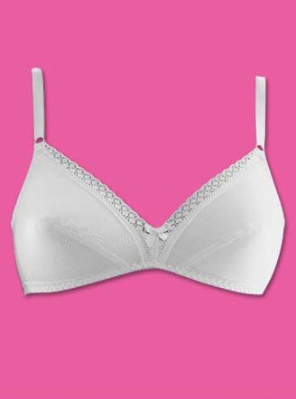 100% Cotton Lined 2-Pack Wire Free Bra