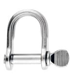 Eigenschaften Yacht Steel  / Flachschäkel mit Bund, kurze Ausführung 10x17mm (10 Stk.)
