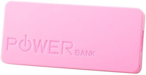 Walma 5600mAh Perfume Battery Charge Power Bank USB Portable External Backup for Mobile Phone (Pink)