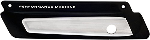 Performance Machine 0200-2008-BM Saddlebag Hinge Covers - Scallop - Contrast Cut