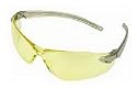 MSA Safety Works 10083072 Essential Euro Safety Glasses, Amber