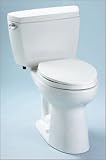 Toto C744EG01 Drake Elongated Toilet Bowl with Sana Gloss Glazing - Eco Friendly
