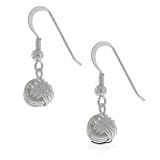 Bling Jewelry Sterling Silver Love Knots French Wire Earrings