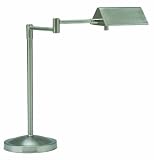 House Of Troy PIN450-SN Pinnacle Collection Portable Halogen Table Lamp - Satin Nickel