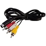 Neotechs&reg; New Sega Mega Drive 2 & 3 Genesis Stereo AV TV Video Lead Cable RF Replacement
