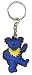 Grateful Dead - Blue Dancing Bear - Rubber Keychain