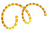 136.5 Feet Pre-Cut LED 2-Wire 120 Volt 1/2 Yellow Rope Light
