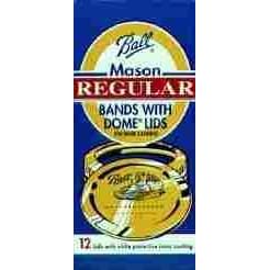 <b>Lids And Bands Canning Dome Regular Mouth Box Of 1</b>