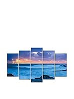 Wall Decor Fotocuadro 5 Piezas Pirámide Sealong