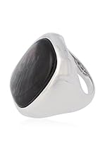 Perlaviva Anillo Mother Of Pearl (plata de ley 925 milésimas / Negro)