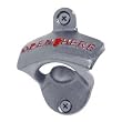 KIKKERLAND Cast Steel Wall Mounted Bar Style Beer Bottle Opener OPEN HERE