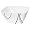 Zen Melamine Salad Bowl - 23cm
