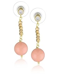 Amanda Rudey "Timeless Beauty" Crystal Pearl Michelle Earrings