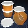 Tupperware 4-Ounce Snack Container Set, Orange