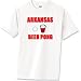 Arkansas Beer Pong T-Shirt Standard Cotton