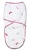 aden by aden + anais Easy Swaddle Wearable Baby Wrap, 100% Cotton Muslin, Girls N Swirl- S/M