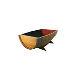 Buy Real Wood Products WBG Whiskey Barrel Garden Planter by Real Wood Products