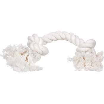 Booda Bone Small White Rope Dog Toy