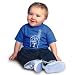 Texas Rangers Infant #1 Fan T-Shirt by Soft as a Grape - Royal 6 Months