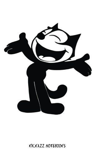 Felix the cat: Notebook with lines